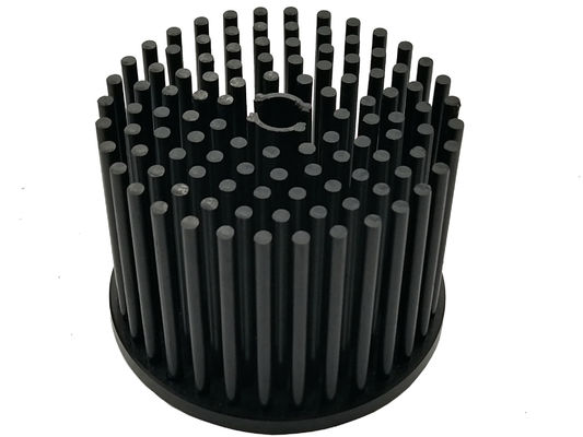 Radiator LED 70 mm, radiator LED 12 W, radiator żebrowy 70 mm, radiator żebrowy 70 mm