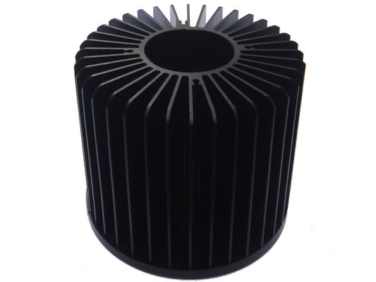 Radiator oświetlenia LED AL1070, praktyczny okrągły radiator z wytłaczanego aluminium