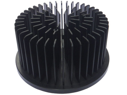 140mm kuty radiator LED z radiatorem Anodowanie czarnej powierzchni