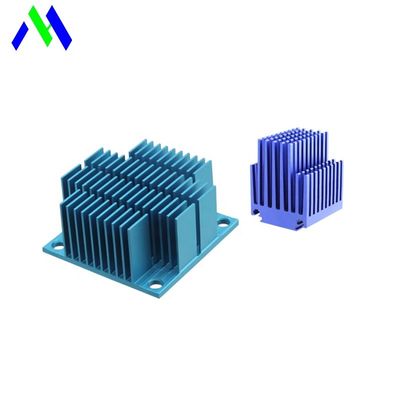 Kwadratowy uniwersalny anodowany radiator, antykorozyjny radiator CNC
