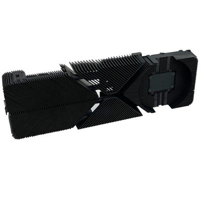 Kwadratowy uniwersalny anodowany radiator, antykorozyjny radiator CNC