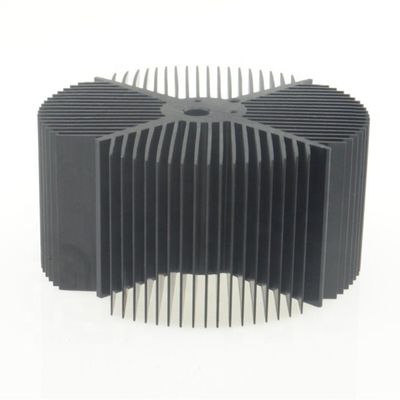 Anodowane aluminium Elektroniczne wytłaczanie radiatora Anty utlenianie