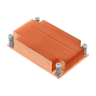 Prostokątny, w całości miedziany radiator M1UBB-2011R Praktyczny, odporny na utlenianie
