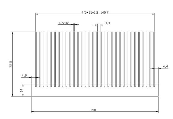 22KW VFD Elektroniczny radiator Uniwersalny Praktyczny srebrny kolor