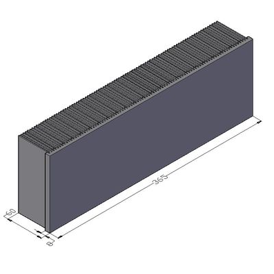 Elektroniczny radiator spawalniczy o elastycznym kształcie, odporny na korozję