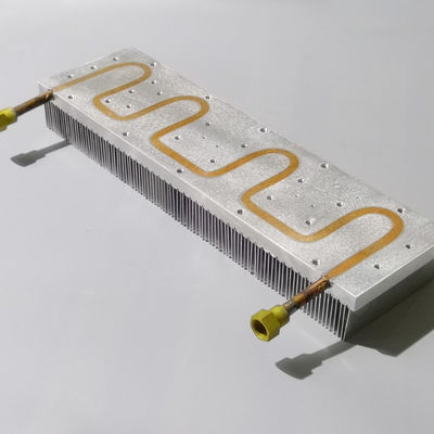 Enbeded Miedziany Radiator Elektroniczny Radiator IGBT Do Chłodzenia Wodnego
