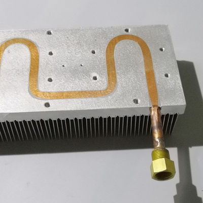 Enbeded Miedziany Radiator Elektroniczny Radiator IGBT Do Chłodzenia Wodnego