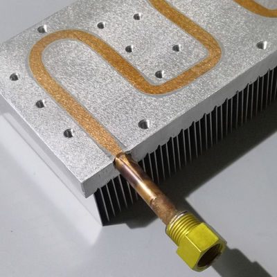 Enbeded Miedziany Radiator Elektroniczny Radiator IGBT Do Chłodzenia Wodnego