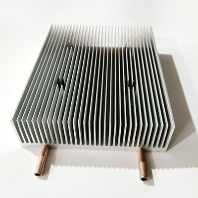 Anodowany radiator wodny z rurką miedzianą 120x36x150MM