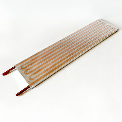 Aluminiowy trwały radiator z miedzianej rurki, uniwersalna zimna płyta chłodzona wodą
