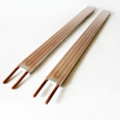 40x480x12mm Radiator Radiator Zimna płyta z osadzonymi rurkami miedzianymi